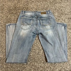 Buckle Bootcut Jeans